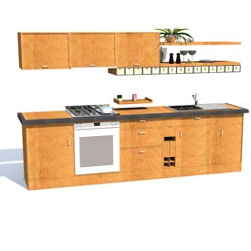 Ikea Kitchen 3D Object | FREE Artlantis Objects Download